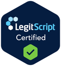LegitScript-certifierad webbplats